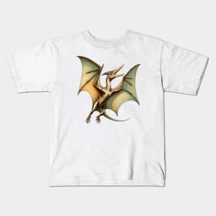 Pterodactyl in Flight Kids T-Shirt